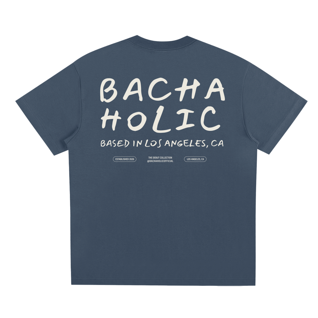 Bachaholic Quick-Dry T-Shirt (Midnight Blue)