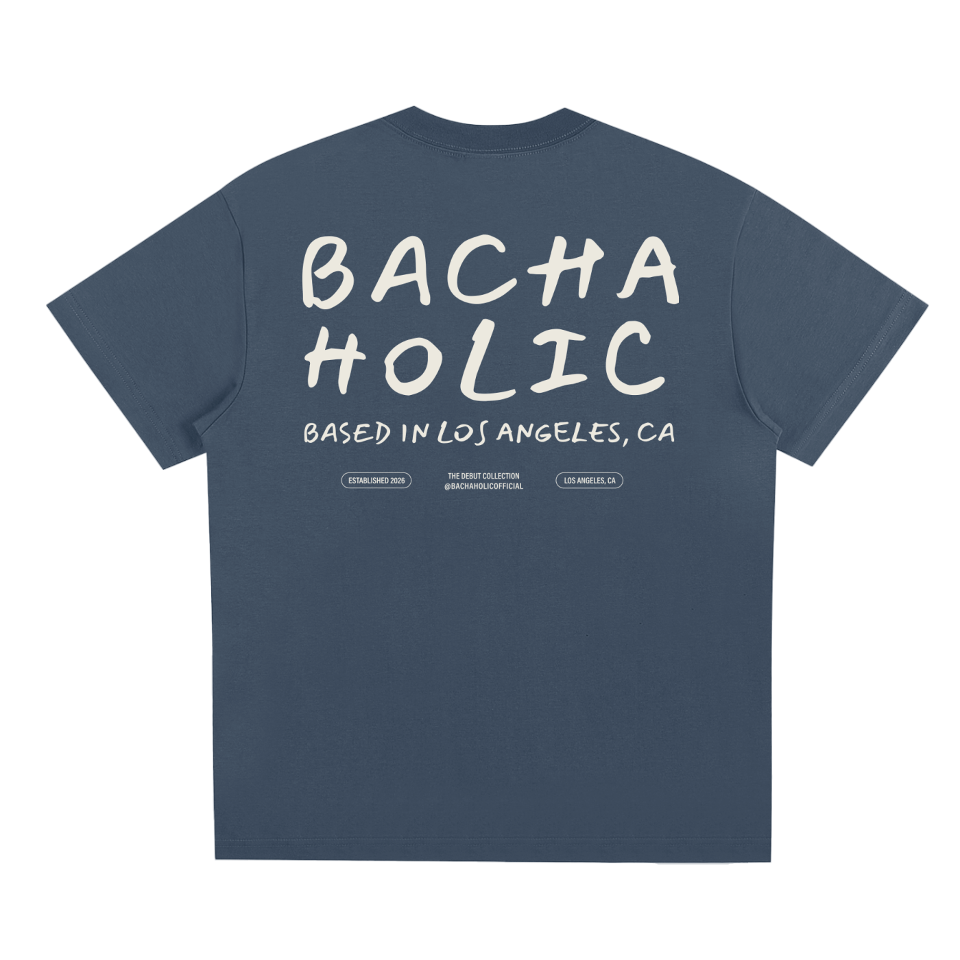 Bachaholic Quick-Dry T-Shirt (Midnight Blue)